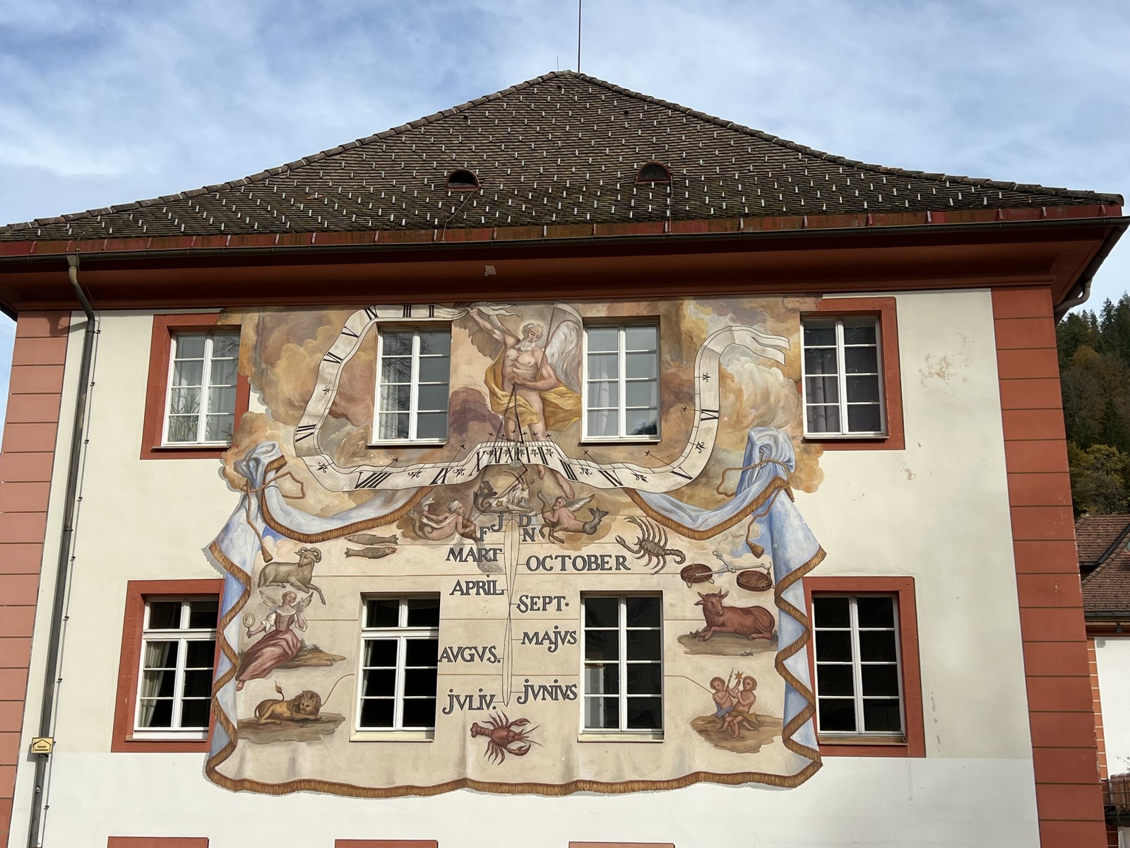 Historisches Gebäude in St. Blasien