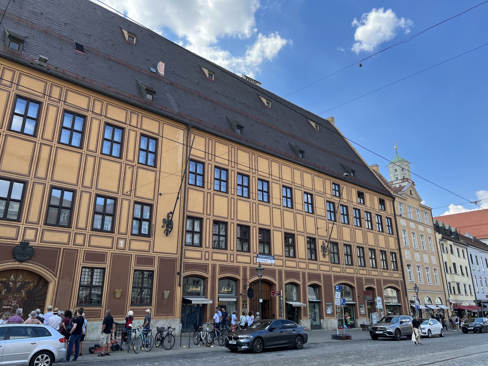 Historische Gebäude in Augsburg